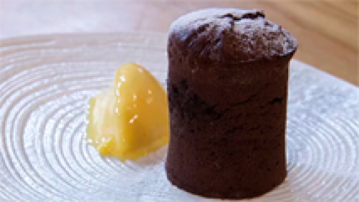 Receta de coulant de chocolante