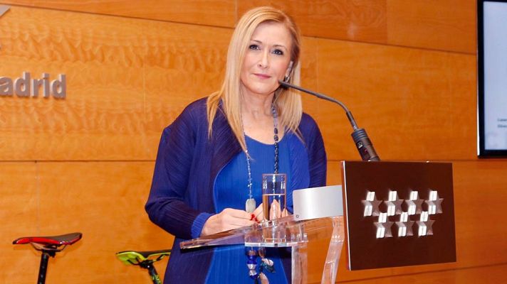 Telediario 1 - Cristina Cifuentes presidirá la gestora del PP de Madrid tras la dimisión de Esperanza Aguirre