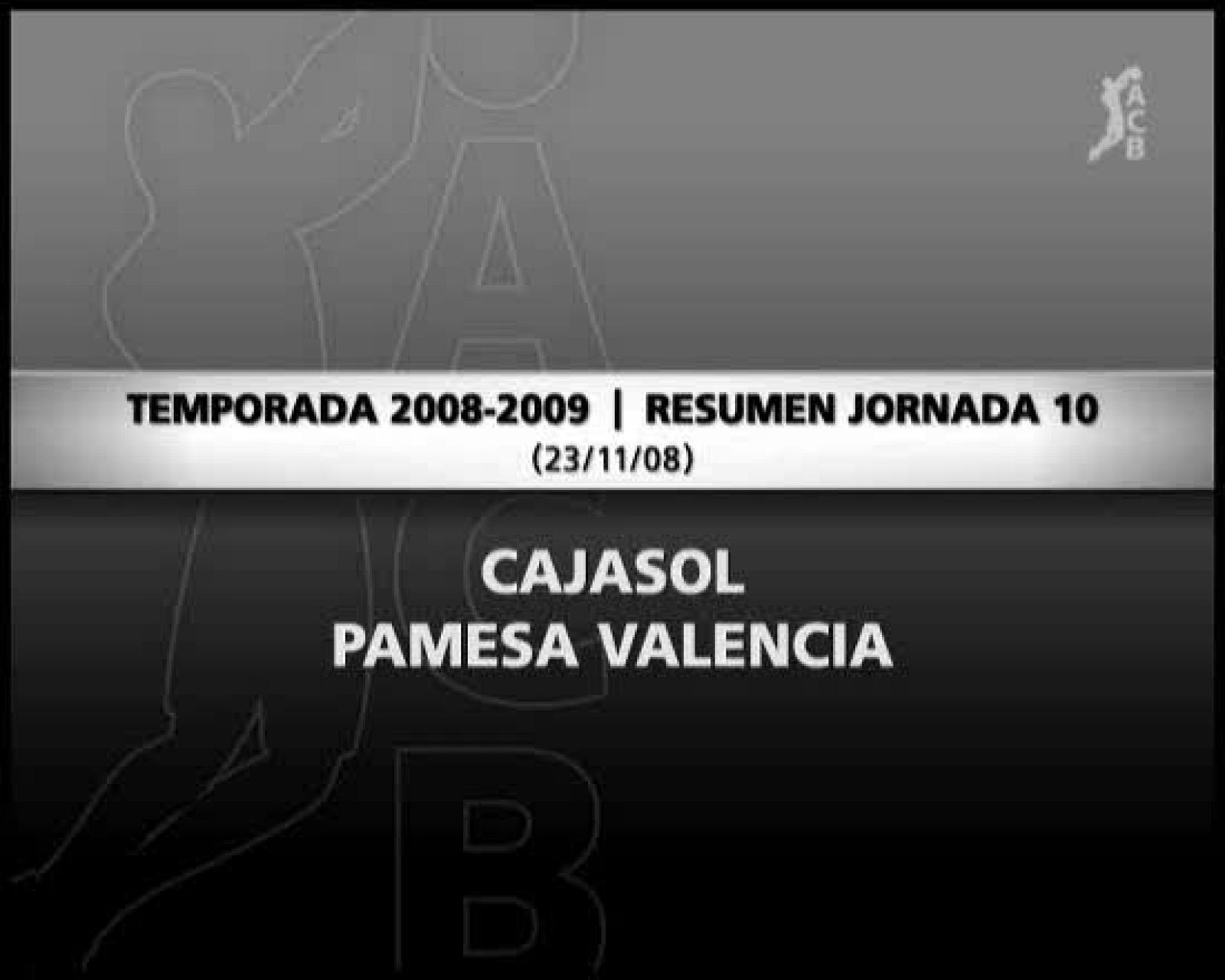 Cajasol Sevilla 69-74 Pamesa Valencia