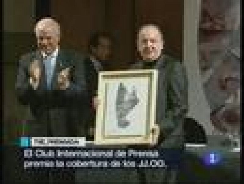 El Club internacional de Prensa ha premiado a TVE por su cobertura en los Juegos Olímpicos de Pekín.