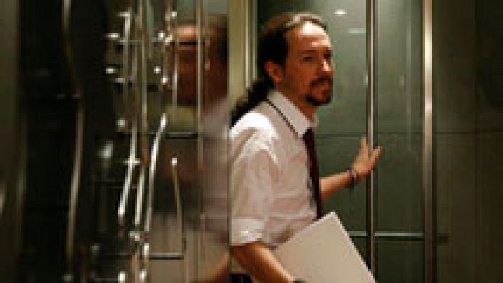 Telediario 1 - Podemos condiciona la negociación a que Iglesias y Sánchez se reúnan de nuevo