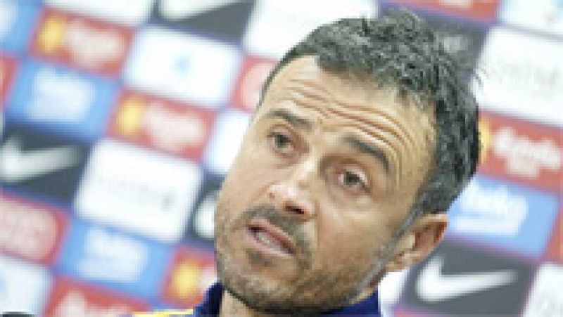 Luis Enrique visita al club donde empezó su carrera