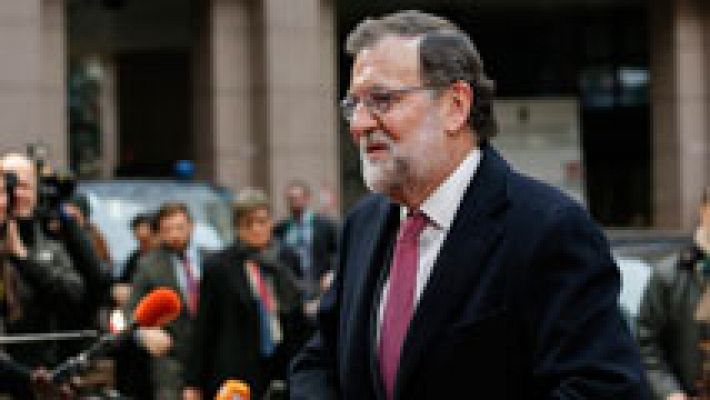 Telediario 1 - Mariano Rajoy afirma que es imposible que el PP facilite la investidura de Pedro Sánchez