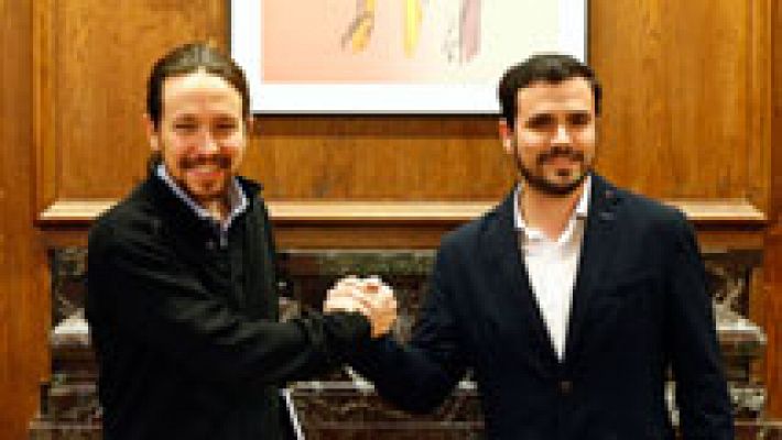 Iglesias acepta la propuesta de IU de negociar 'a cuatro' con PSOE y Compromís