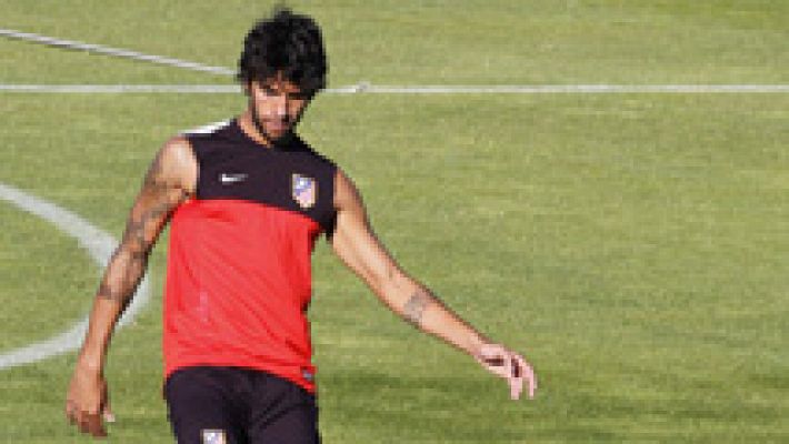 Tiago retoma los entrenamientos en el césped y Nolito tiene el alta