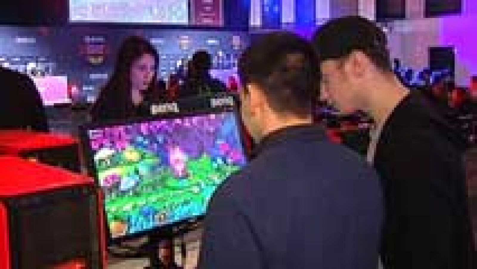 Telediario 1: Barcelona acoge un encuentro mundial de videojuegos de eSports | RTVE Play