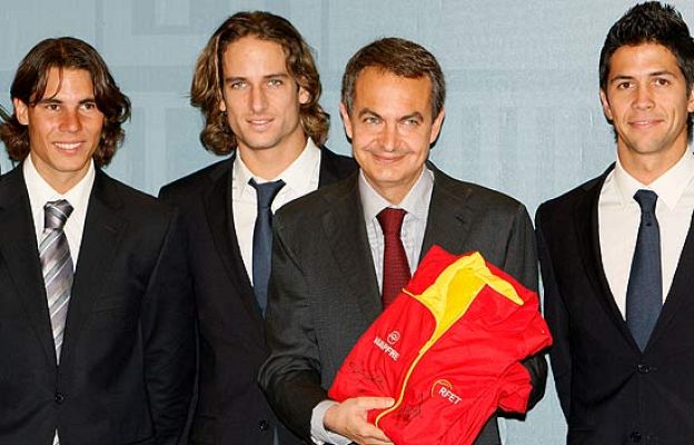  - Recepción oficial del equipo Davis