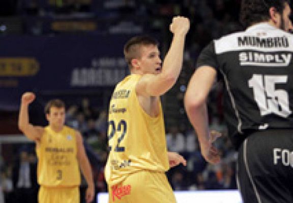 Últimos instantes de la clasificación de Gran Canaria para la final de la Copa