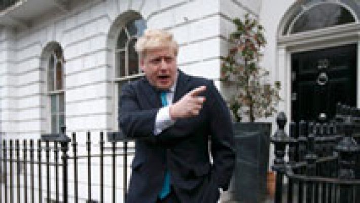 Telediario 1 - El alcalde de Londres, a favor de la salida de Reino Unido d