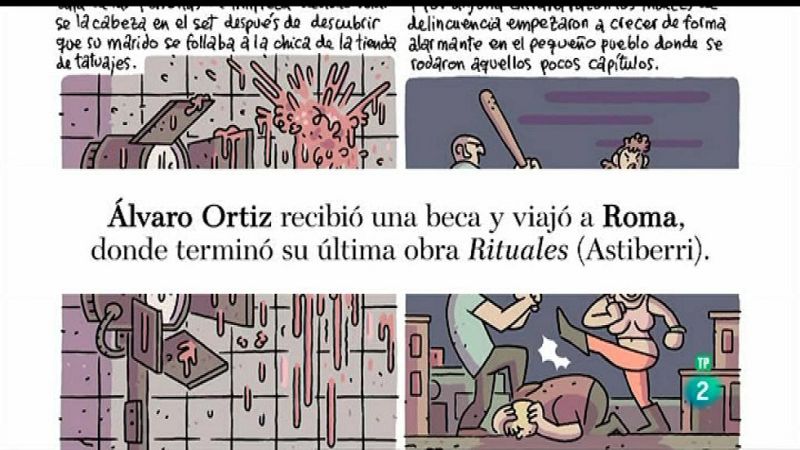 Página Dos - Los otros - Álvaro Ortiz, historietista