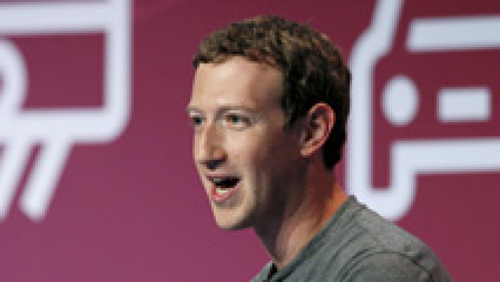 Telediario 1: Mark Zuckerberg genera mucha expectación entre los asistentes al Mobile World Congress | RTVE Play