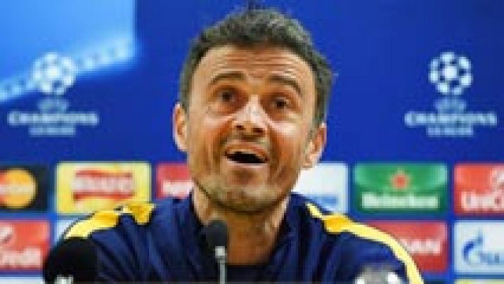 Luis Enrique solo le dice a la MSN "abracadabra"