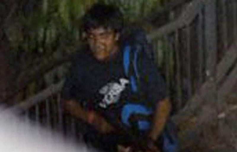 Uno de los presuntos terroristas