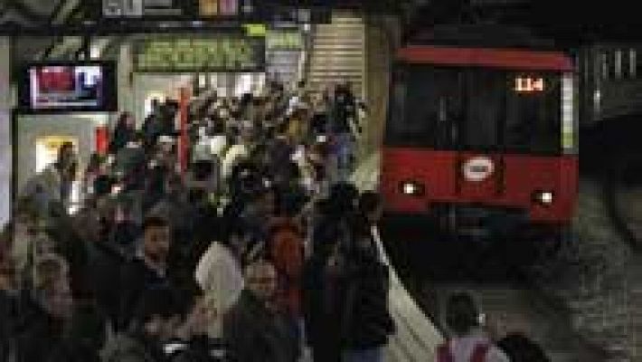 Segundo día de huelga del metro de Barcelona