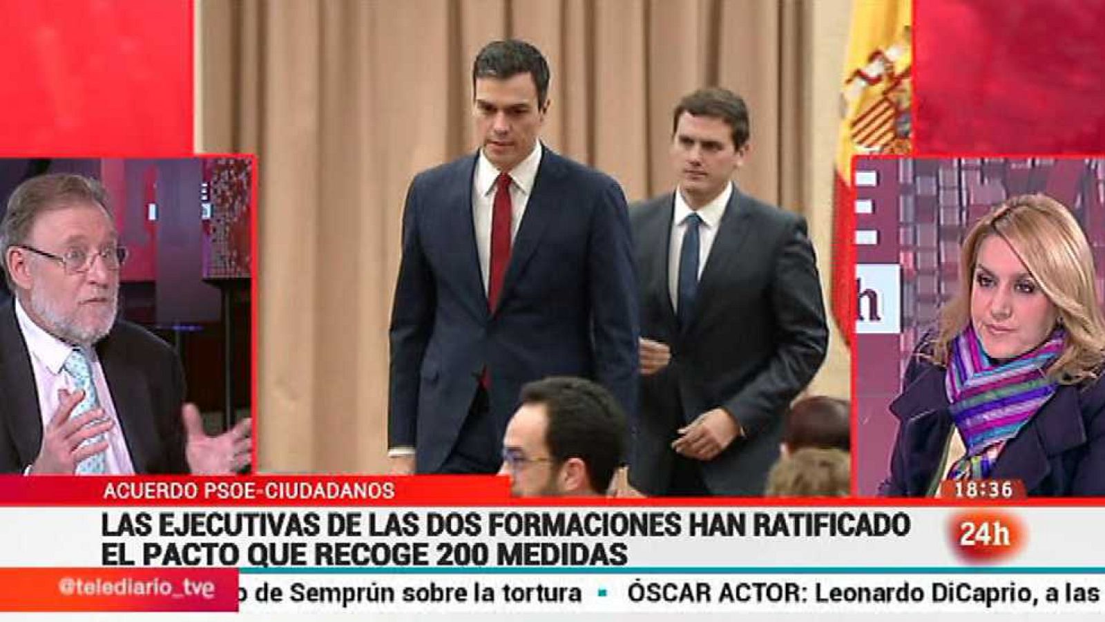 La tarde en 24 horas - La hora del debate en 24 h. - 24/02/16 - Ver ahora