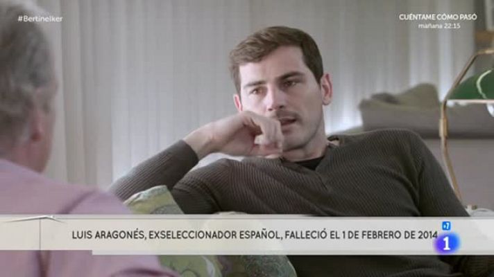 La muerte de Luis Aragonés, un "palo" para Iker Casillas