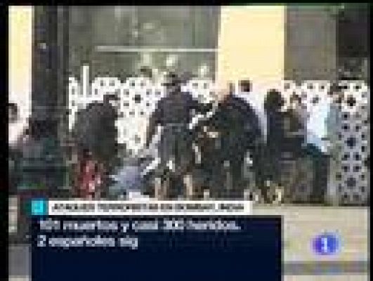 Telediario 1 - Telediario en 4' - 27/11/08