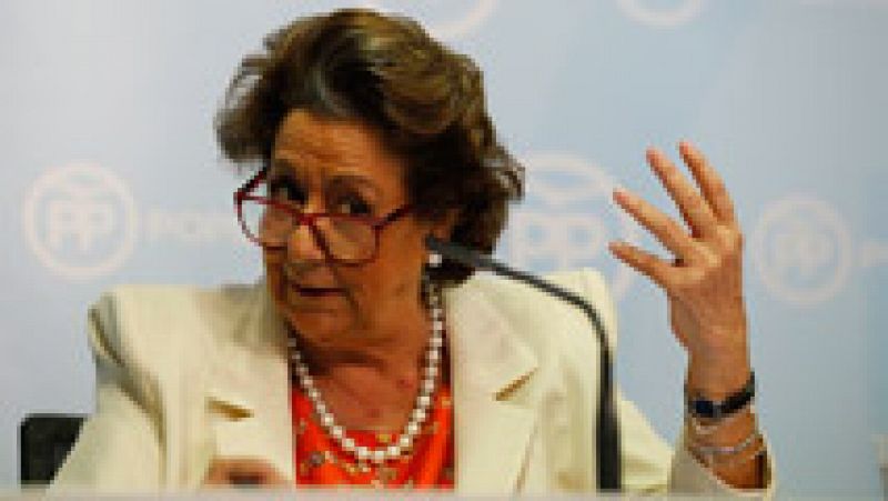 Rita Barberá no se plantea dimitir: "No he contribuido ni sabido nada de ningún blanqueo de dinero"