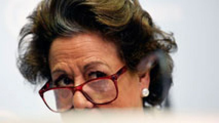 Telediario 1 - Rita Barberá no se plantea dimitir: "No he contribuido ni sabido nada de ningún blanqueo de dinero"