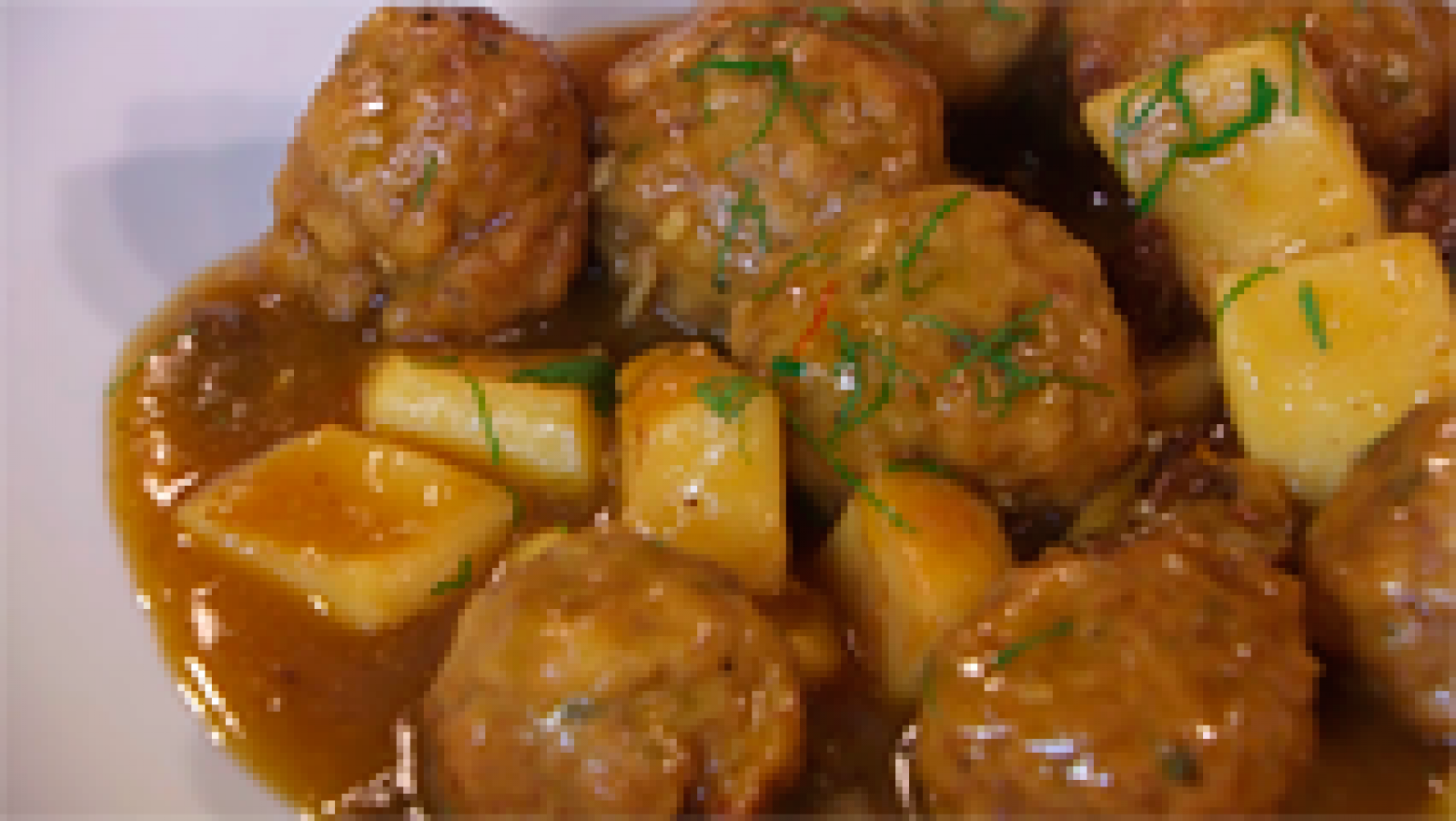 Receta de albóndigas con sepia