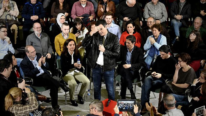 Telediario 1 - Más de 190.000 militantes socialistas están convocados para votar sobre el pacto con Ciudadanos