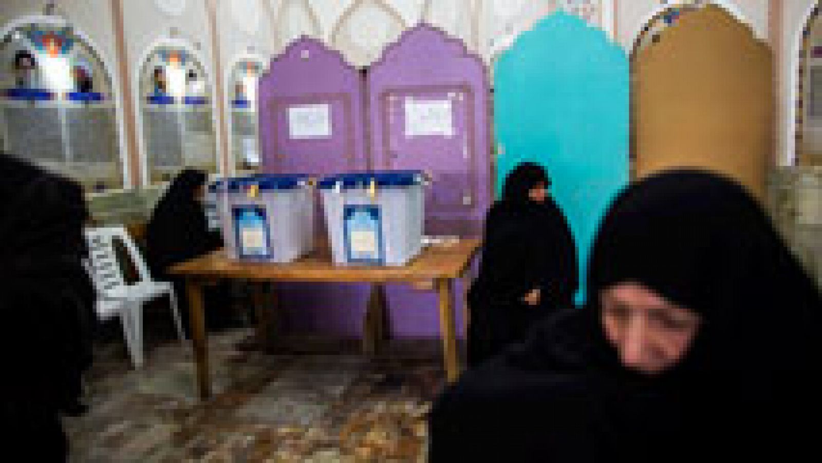 Telediario 1: Irán vota en unas elecciones clave para renovar su Parlamento y la Asamblea de Expertos | RTVE Play