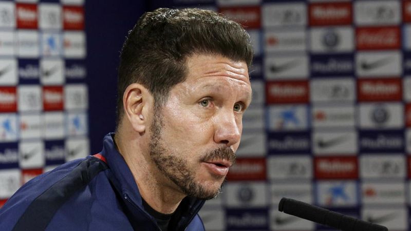 Simeone afronta el derbi con el gol como cuestión pendiente