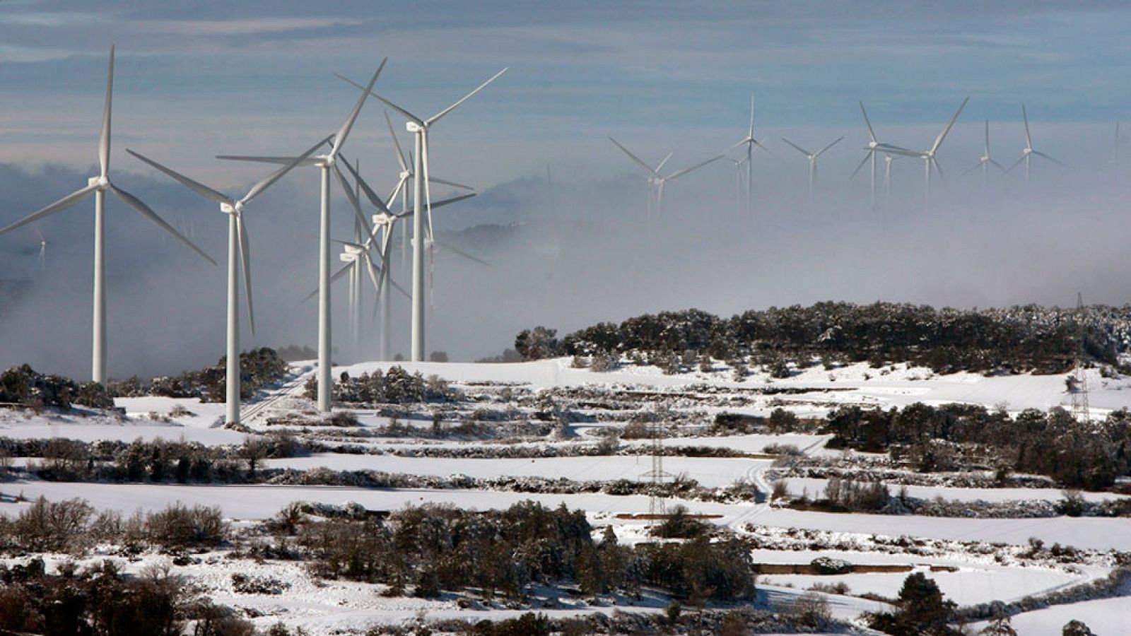 Nieve a partir de los 700 metros, de los 600 en Pirineos