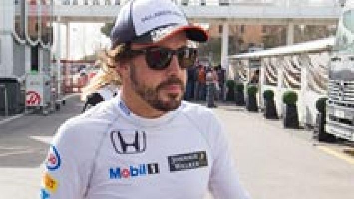Alonso se ve en el podio
