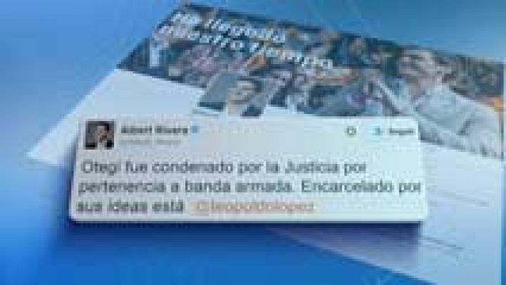 Guerra de tuits entre Iglesias y Rivera por la puesta en libertad de Otegi