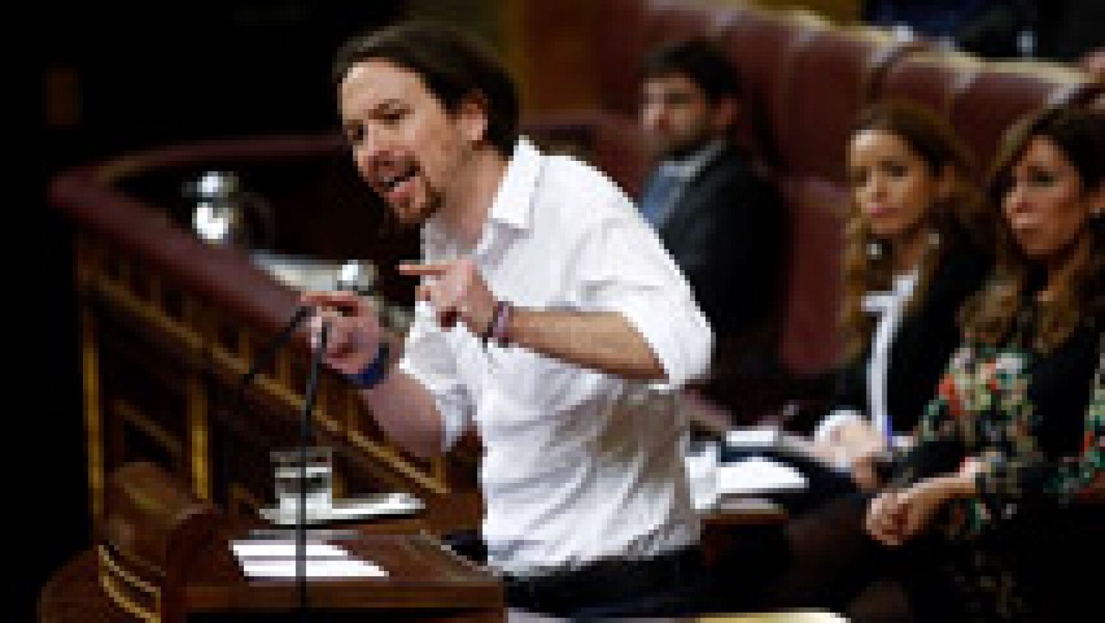 Telediario 1: Iglesias advierte a Sánchez sobre Ciudadanos: "Cuídese de la naranja mecánica" | RTVE Play