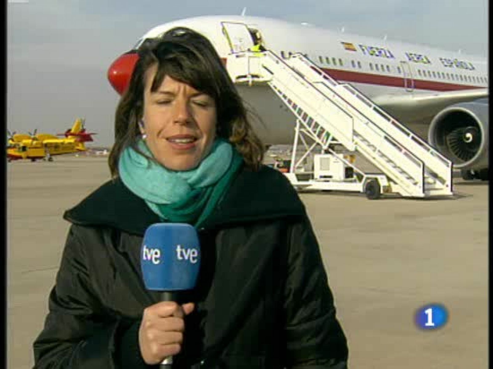 Llegada a Torrejón del Airbus