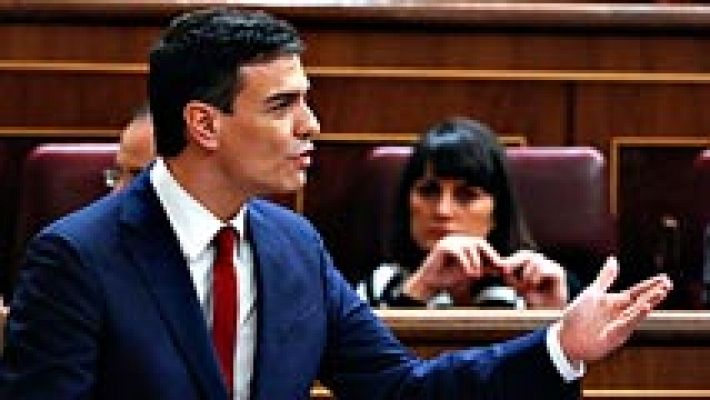 Telediario 1 - Pedro Sánchez recibe la negativa de los partidos minoritarios y el Grupo Mixto