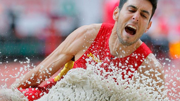 Pablo Torrijos espera superar este año de nuevo la plusmarca española de triple salto