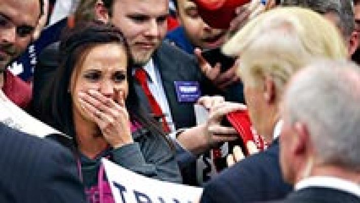 Telediario 1 - Se abre el debate en el Partido Republicano sobre la conveniencia de frenar a Trump