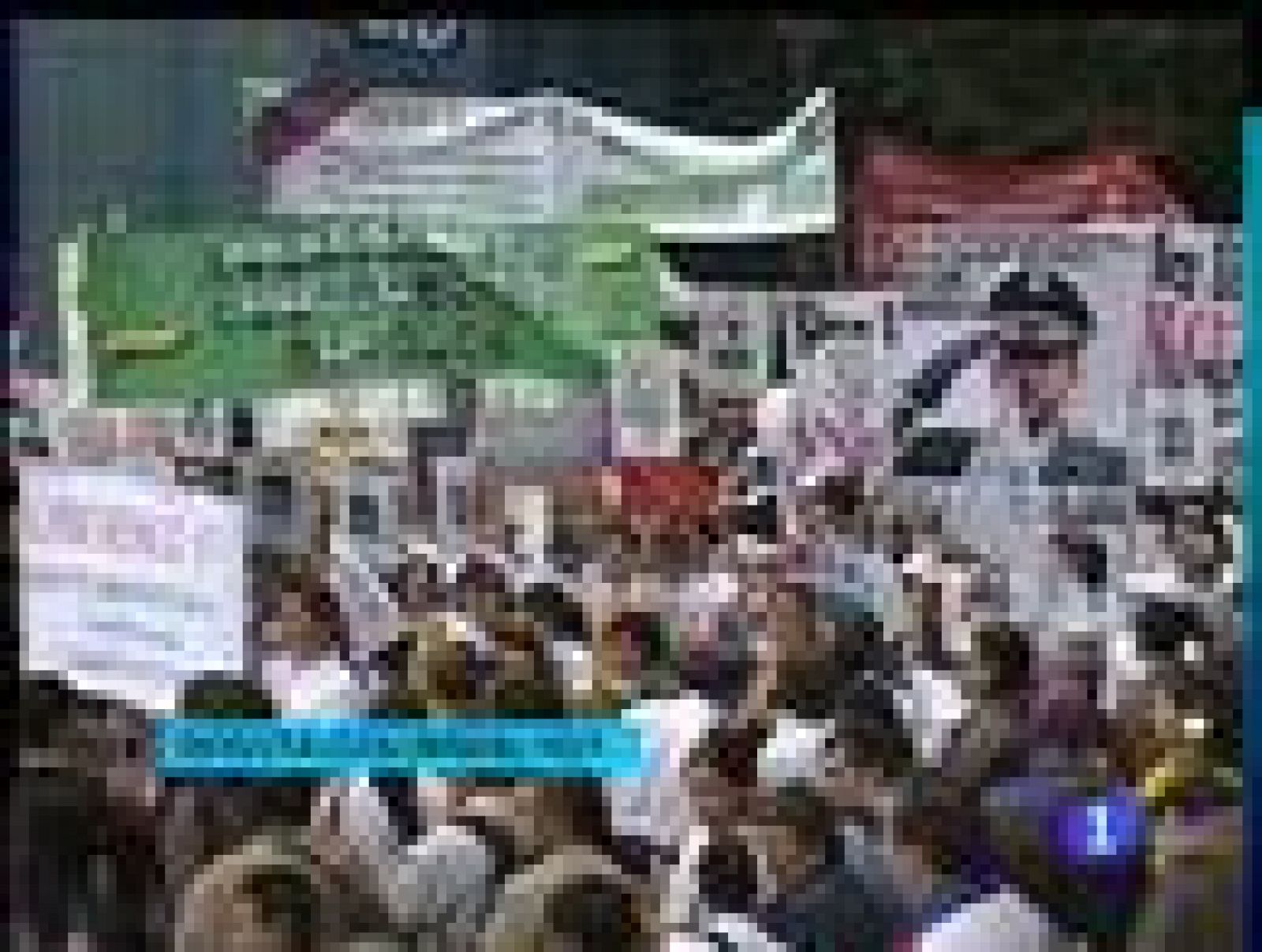 Miles de personas salen a las calles de Colombia y Europa para pedir la liberación de los rehenes de las FARC.