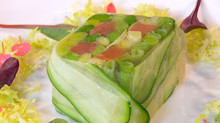 RTVE Cocina - Receta de terrina de verduras y salmón