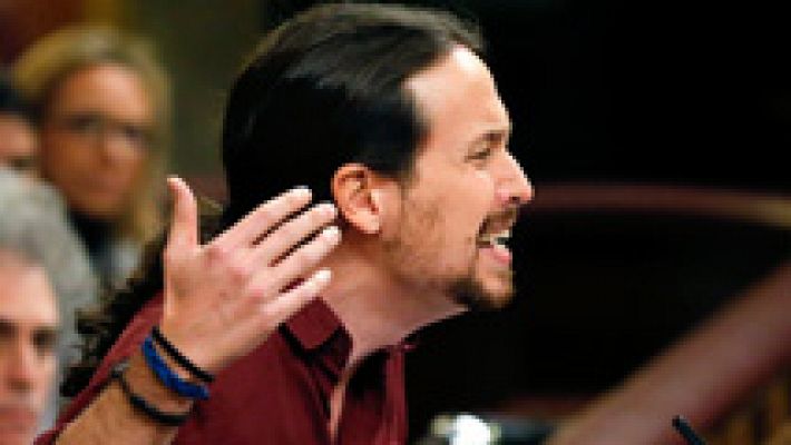Telediario 1 - Pablo Iglesias tiende la mano a Pedro Sánchez para gobernar juntos