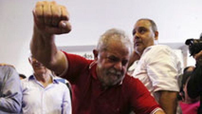 Telediario 1 - Lula responde a las acusaciones de corrupción