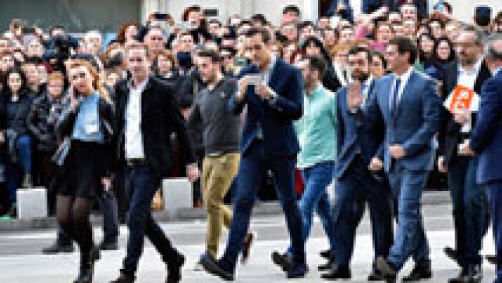 Telediario 1 - Las anécdotas de la segunda investidura fallida de Sánchez