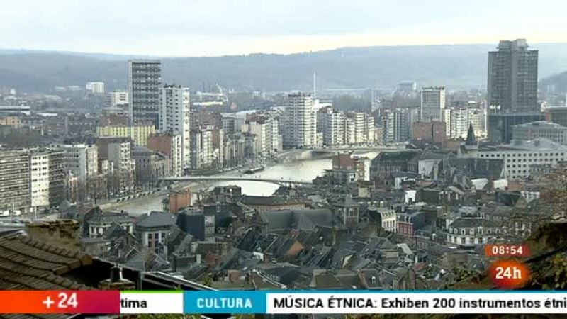 Exposición sobre Dalí en la nueva estación de Calatrava construida en Lieja