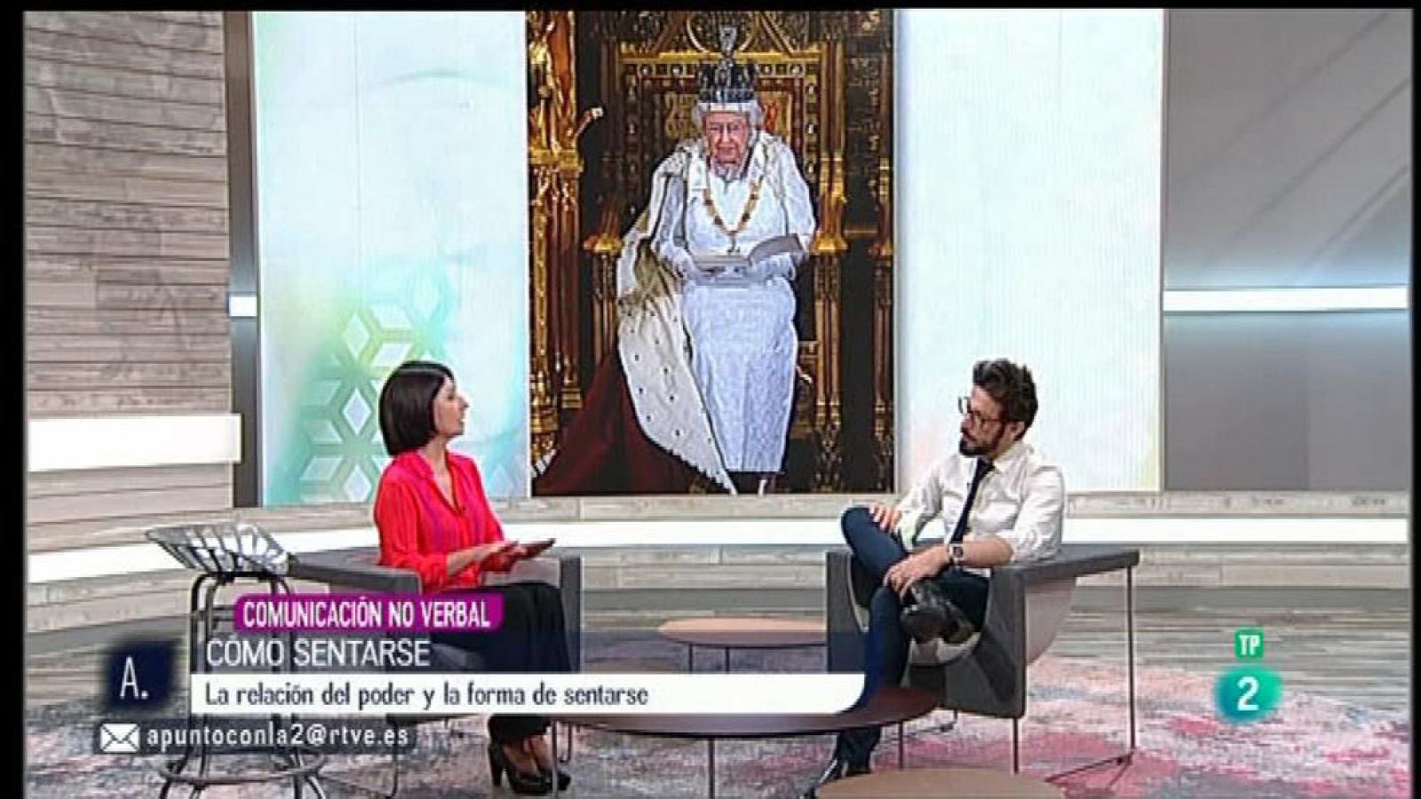 A punto con La 2 - Comunicación no verbal - ¿Cómo sentarse?