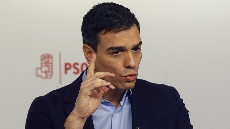 Sánchez considera que la iniciativa de la negociación corresponde al PSOE