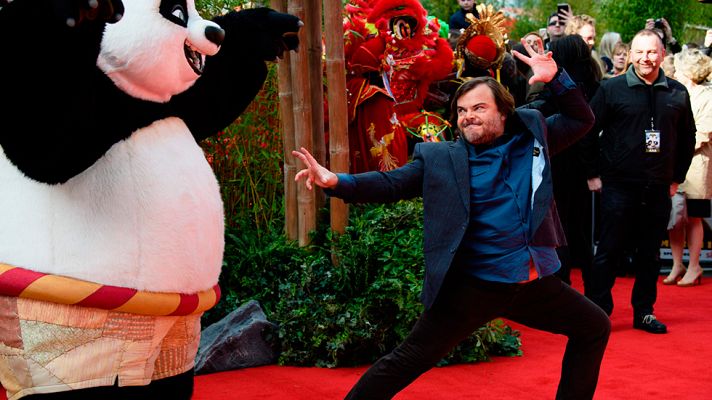 Cultura en Rtve.es - Jack BlacK vuelve con 'Kung Fu Panda 3': "Desde niño supe que quería hacer payasadas y hacer reír a la gente"