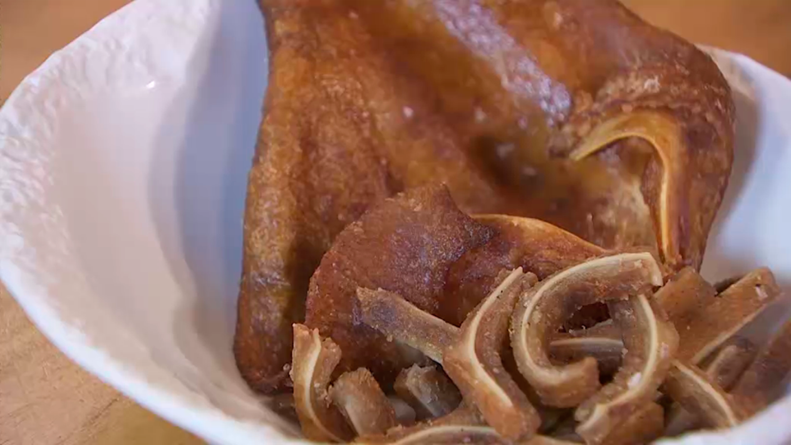 Receta de aperitivo de oreja de cerdo