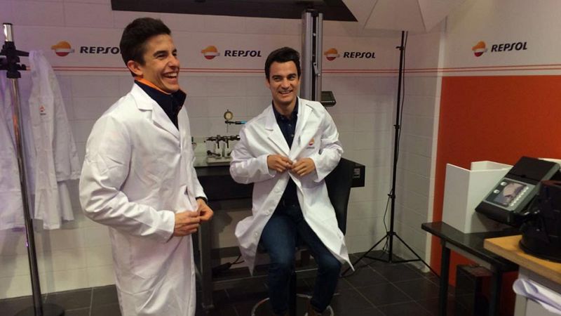 Marc Marquez y Dani Pedrosa ultiman los detalles a dos semanas de que se inicie el Mundial