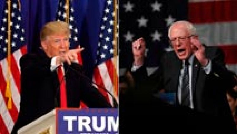 Trump sigue imparable y Sanders sorprende en las primarias de Michigan