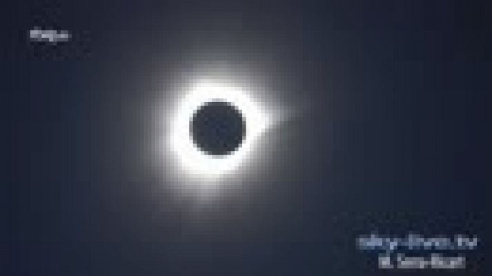 Eclipse total de sol: corona