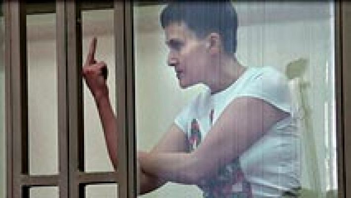 El juicio en Rusia contra la piloto militar ucraniana Nadiya Savchenko queda visto para sentencia