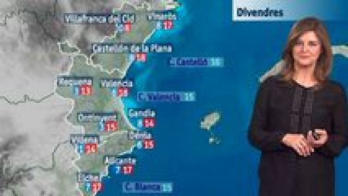 L'informatiu - Comunitat Valenciana - El tiempo en la Comunidad Valenciana - 10/03/16